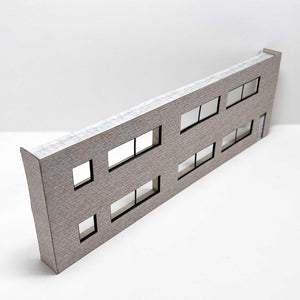 OO Gauge Industrial Building Low Relief Laser Cut Kit OO009a