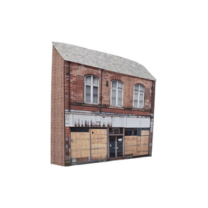 HO Scale Derelict Buildings (Set 39)