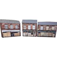 Load image into Gallery viewer, HO Scale Derelict Buildings (Set 39)