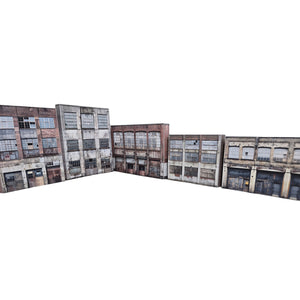 HO Scale Industrial Buildings (Set 037)