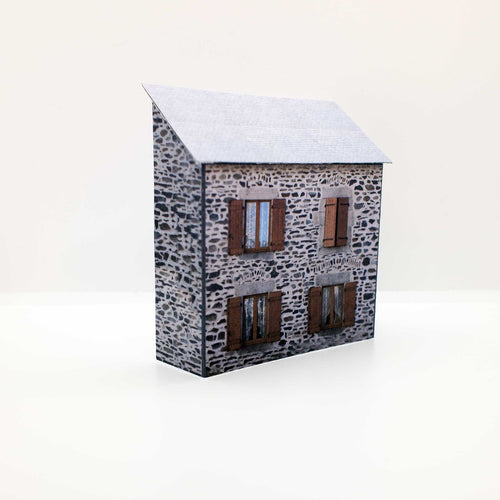 N Gauge Low Relief House (LR-H-005)