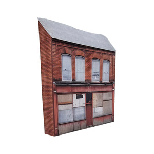 Derelict N Gauge Buildings (Set 55)