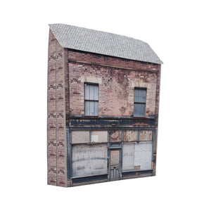 Derelict N Gauge Buildings (Set 55)