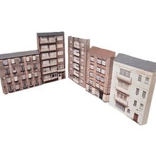 Load image into Gallery viewer, N Gauge Buildings Apartments (Set 52)