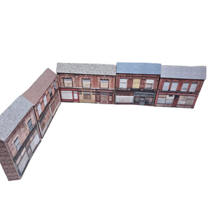 Derelict N Gauge Buildings (Set 55)