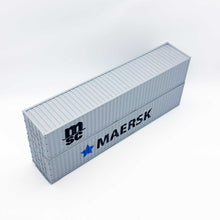 Load image into Gallery viewer, OO Gauge Shipping Containers 2 x 40ft 1/76 Scale Model Railway Accessories Scenery