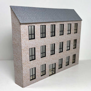 OO Gauge Industrial Building Low Relief Laser Cut Kit OO010a