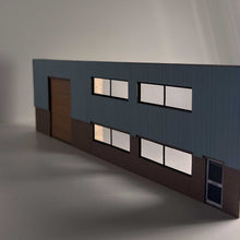Load image into Gallery viewer, OO Gauge Industrial Building Low Relief Laser Cut Kit OO008B
