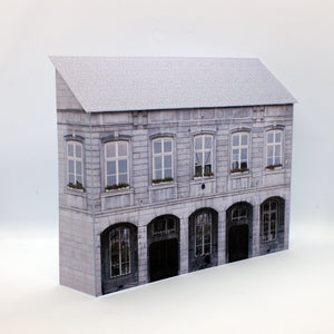 HO gauge model railway buildings