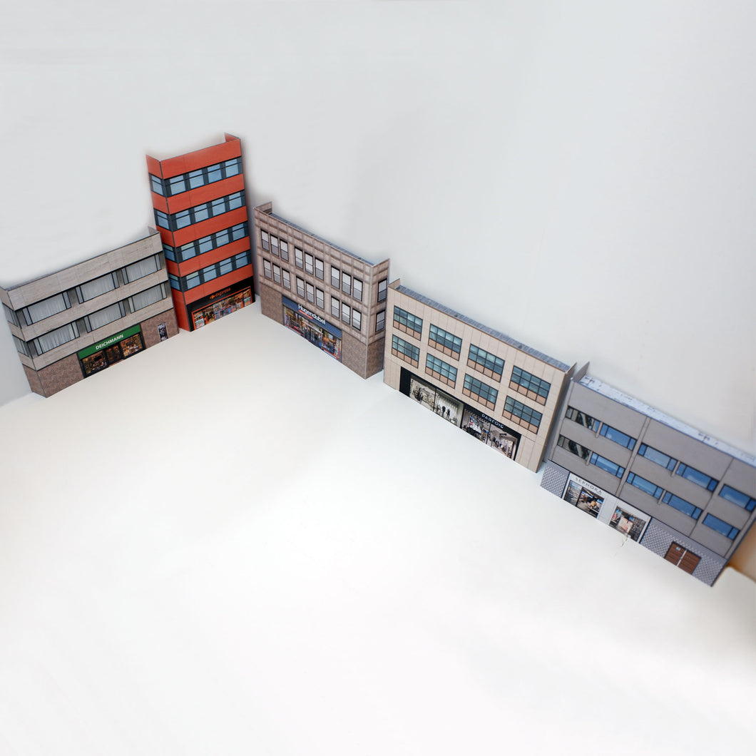 1/87 scale buildings