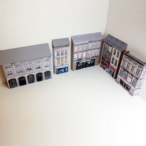 HO gauge model railway buildings