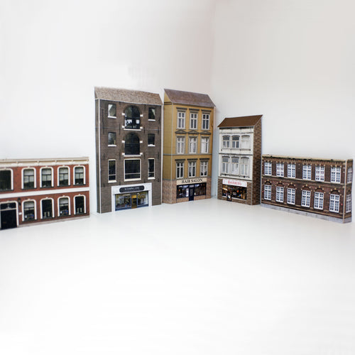 HO Scale Model Railway Buildings