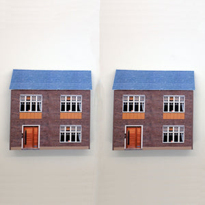 HO scale houses