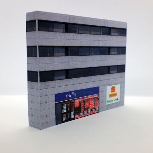 low relief n gauge building and shop