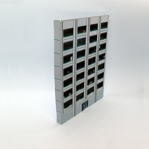 N gauge apartment building