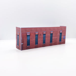 Low relief HO scale industrial buildings