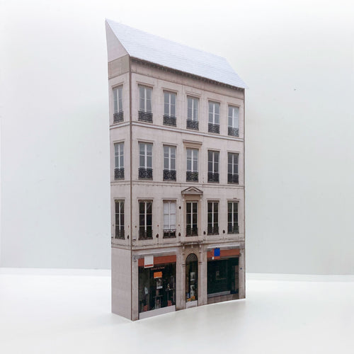 low relief n gauge shop building