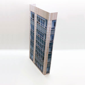 low relief high rise building for model railways