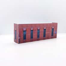 Load image into Gallery viewer, card low relief model railway industrial building