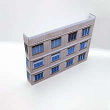 Load image into Gallery viewer, low relief model railway apartment building
