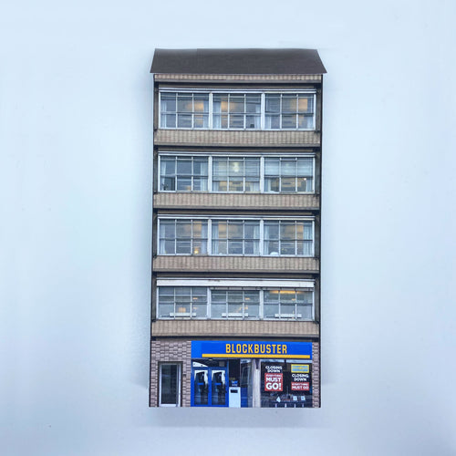 n gauge low relief commercial building