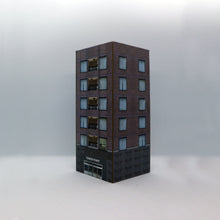 Load image into Gallery viewer, N Gauge Model Apartment Building