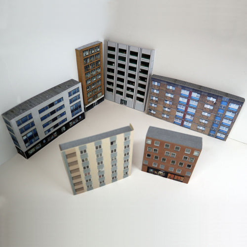 N Gauge Residential Buildings