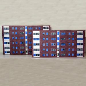 Low relief Z gauge residential buildings