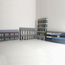 Load image into Gallery viewer, N Gauge Buildings for Town Scenes (P-T-029)
