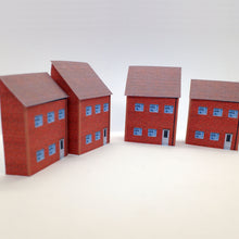 Load image into Gallery viewer, N Gauge Low Relief Houses (LR-H-002)