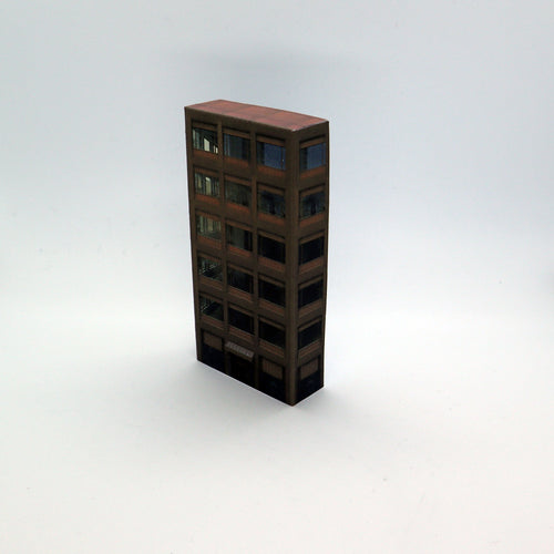 N Gauge low relief office building