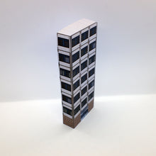 Load image into Gallery viewer, Low relief N gauge high rise building