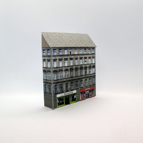 N gauge high street town shops