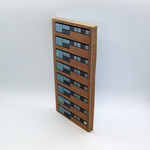High rise N gauge building