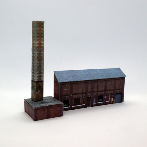 n gauge brewery with chimney