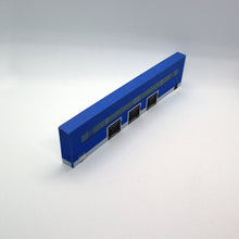 Load image into Gallery viewer, Modern blue N gauge warehouse