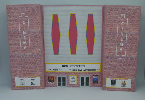 N Gauge Retro Cinema Building