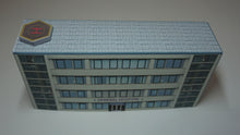 Load image into Gallery viewer, N Gauge hospital viewed from the front and above