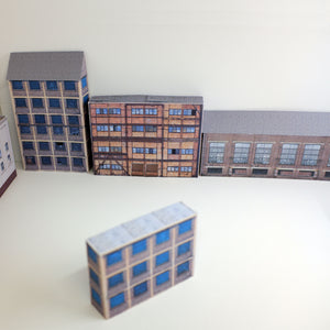 3 Model Railway Industrial Buildings