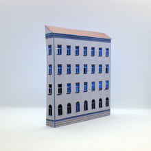 Load image into Gallery viewer, 4 storey low relief model railway building