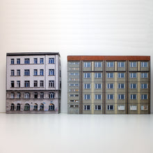 Load image into Gallery viewer, European style model railway buildings