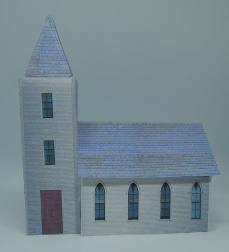 N Gauge Model Church with Spire