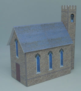 N Gauge Church with Tower