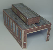 Load image into Gallery viewer, N Gauge Old Train Shed for 2 trains