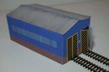 Load image into Gallery viewer, N Gauge Train Shed Depot for 2 locos (F-Rail-003)