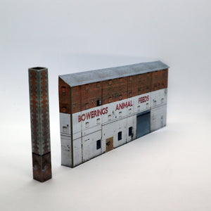 TT Scale Warehouse with Chimney