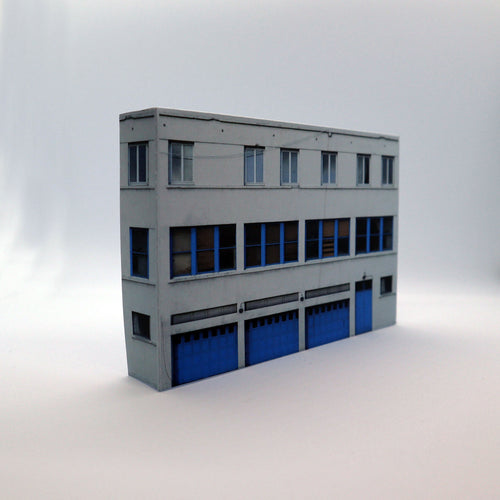 Low relief n gauge industrial offices