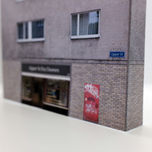 Load image into Gallery viewer, low relief n gauge residential building with shop