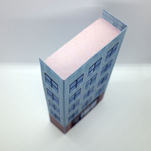 n gauge low relief shop and residential building