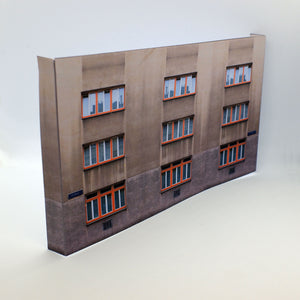 Low Relief OO Gauge Residential Building